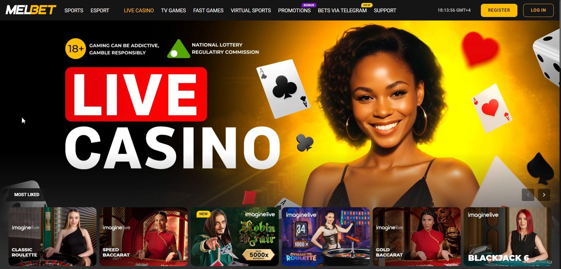 Обзор раздела с живыми играми в казино Мелбет: как стать частью реального игрового процесса